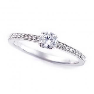 4C졼  ǥ  0.25ct G-VG-SI1 [K18]:LD102