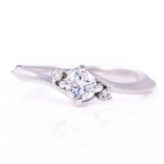 4C졼  ǥ  0.25ct F-3EX H&C-VS1 [PT900] :LD103