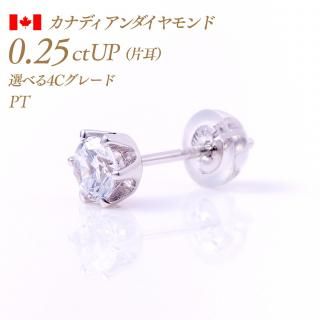 ʥǥ γɥԥ 6ޥסҼ0.25ct F-Good-VS1/2  [PT900] :PC6ON
