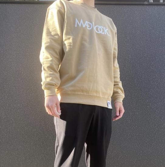 MADROCK クルーネック スウェット MADROCK LOGO 【カーキ