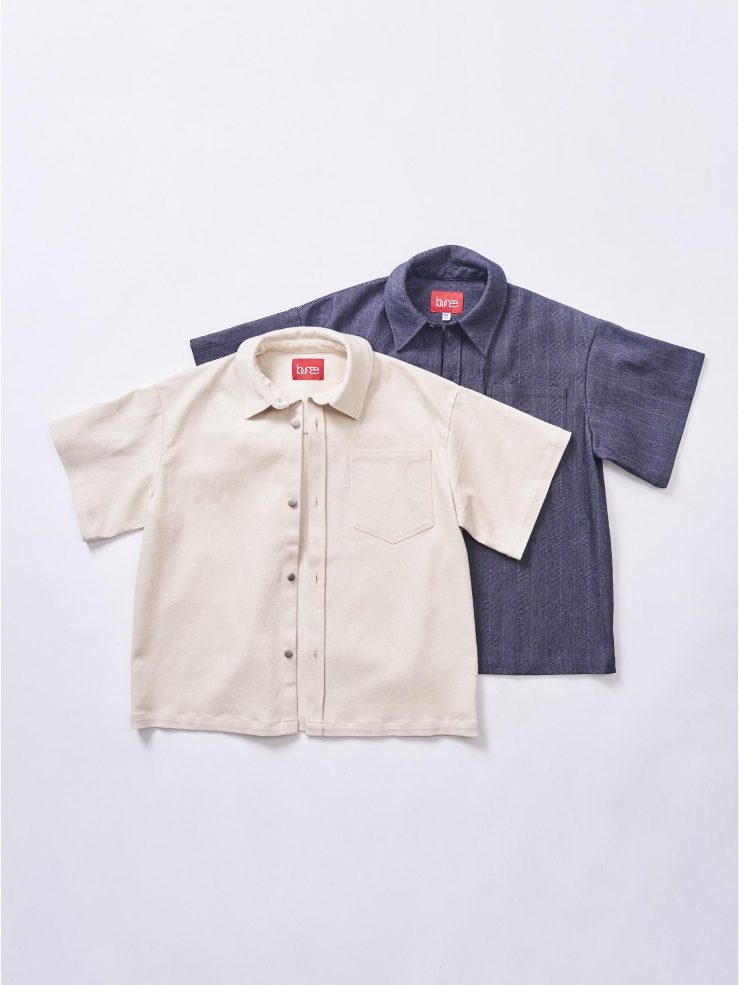 big silhouette denim shirt