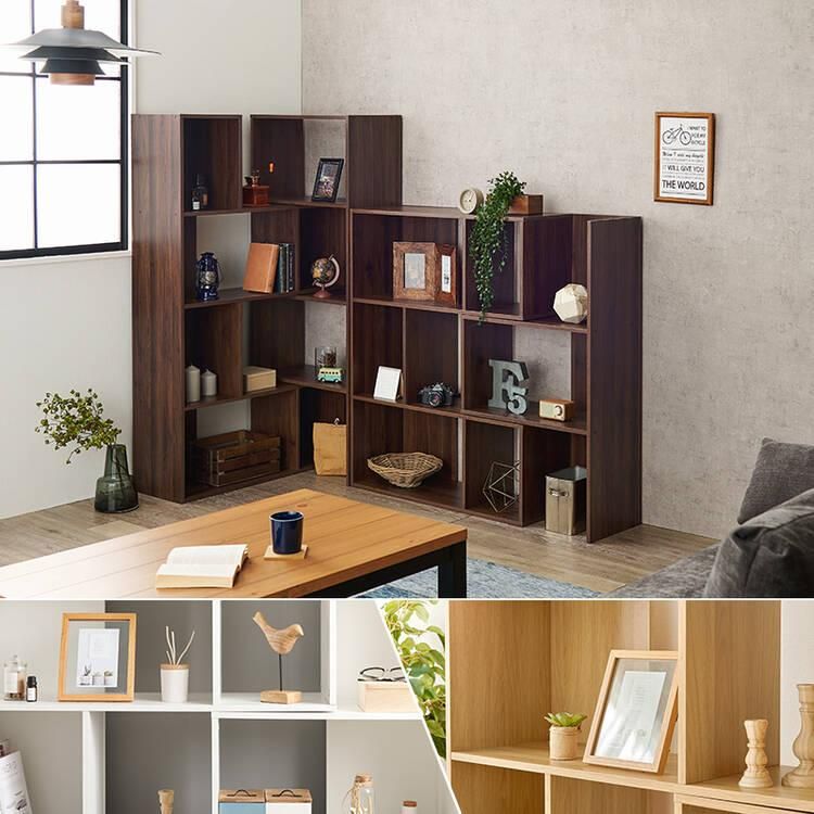 スライド本棚 オープンシェルフ スライド収納付本棚ラック 幅96cmタイプ 本棚 収納 ブック