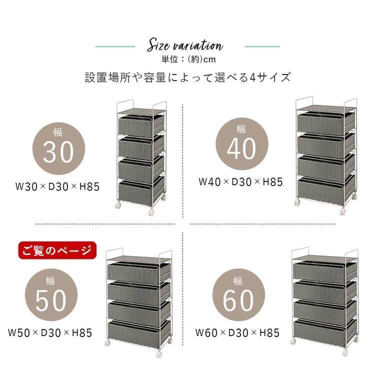 通気性抜群！ ラビネア ランドリーチェスト W50【送料無料】 HH