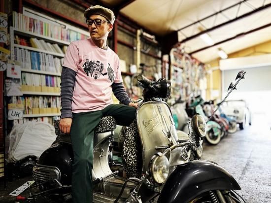 Mods vs Rockers』Tシャツ ダスティピンク INNOCENT オリジナル