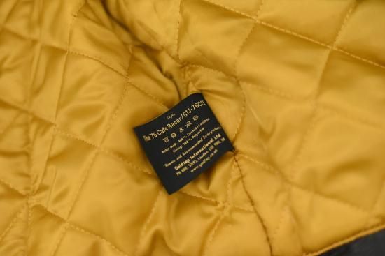 英国 「GOLDTOP」 「The '76 Cafe Racer Jacket」 レザー