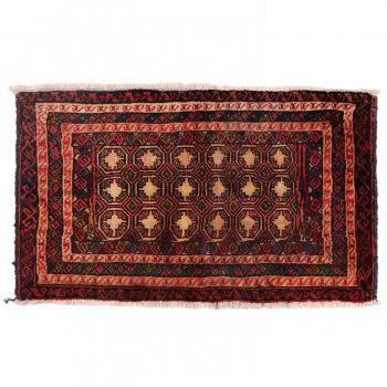 ヴィンテージラグ ペルシャ クム産 縦138×横67 1970年〜1980年 ヴィンテージラグ ペルシャ クム産 縦138×横67 1970年〜1980年