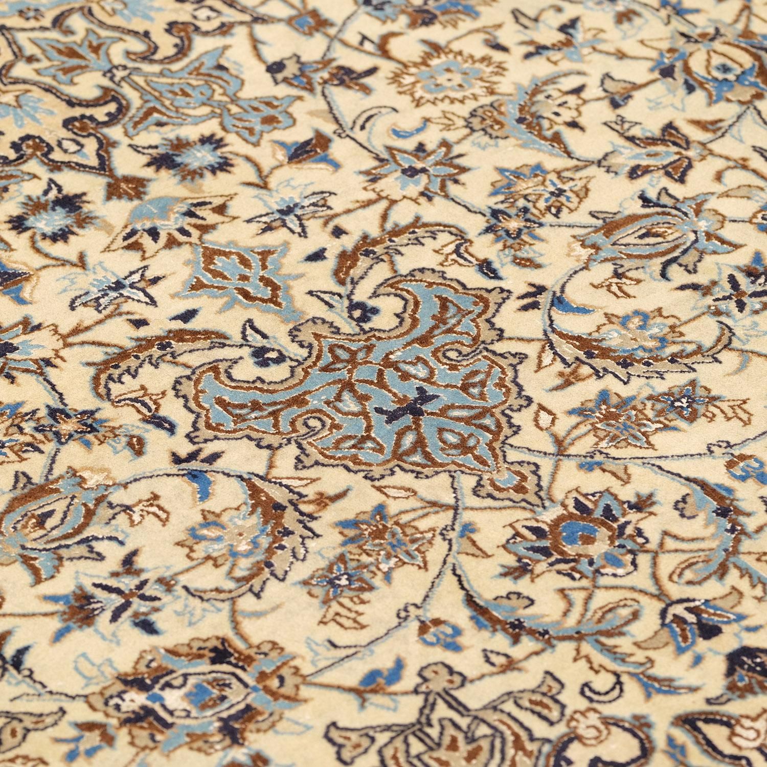 ペルシャ絨毯 絨毯 手織り ラグ ヴィンテージラグ ナイン 1960年代 絨毯 | 手織り セミアンティーク