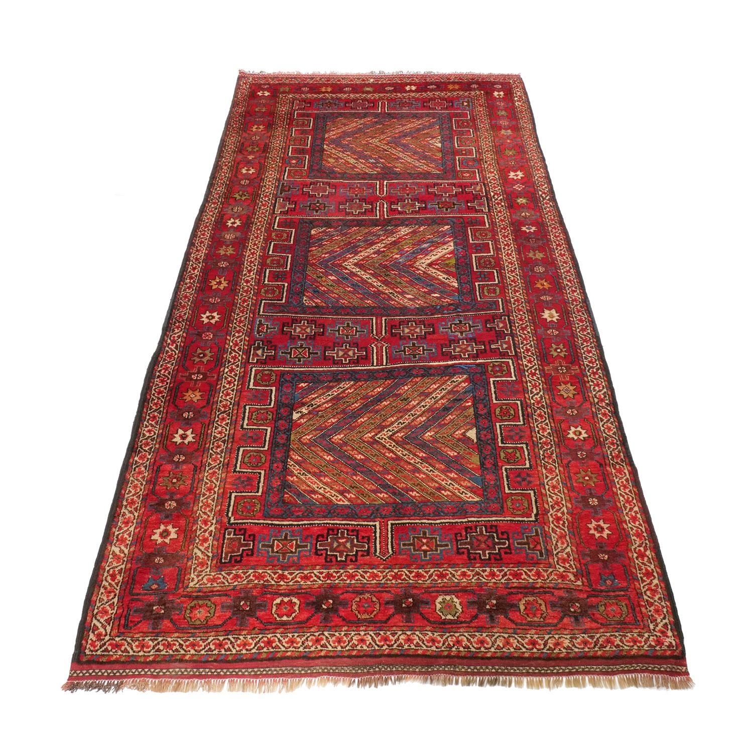 ヴィンテージラグ ペルシャ クム産 縦138×横67 1970年〜1980年 ヴィンテージラグ ペルシャ クム産 縦138×横67 1970年〜1980年