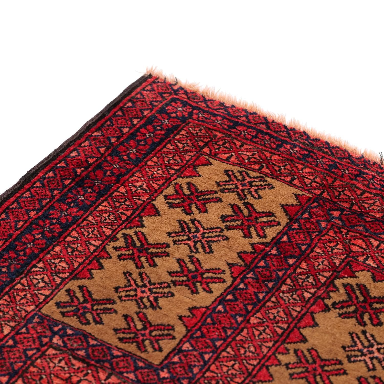 アフガニスタン絨毯|1970年代 - vintagecarpet-アンティーク
