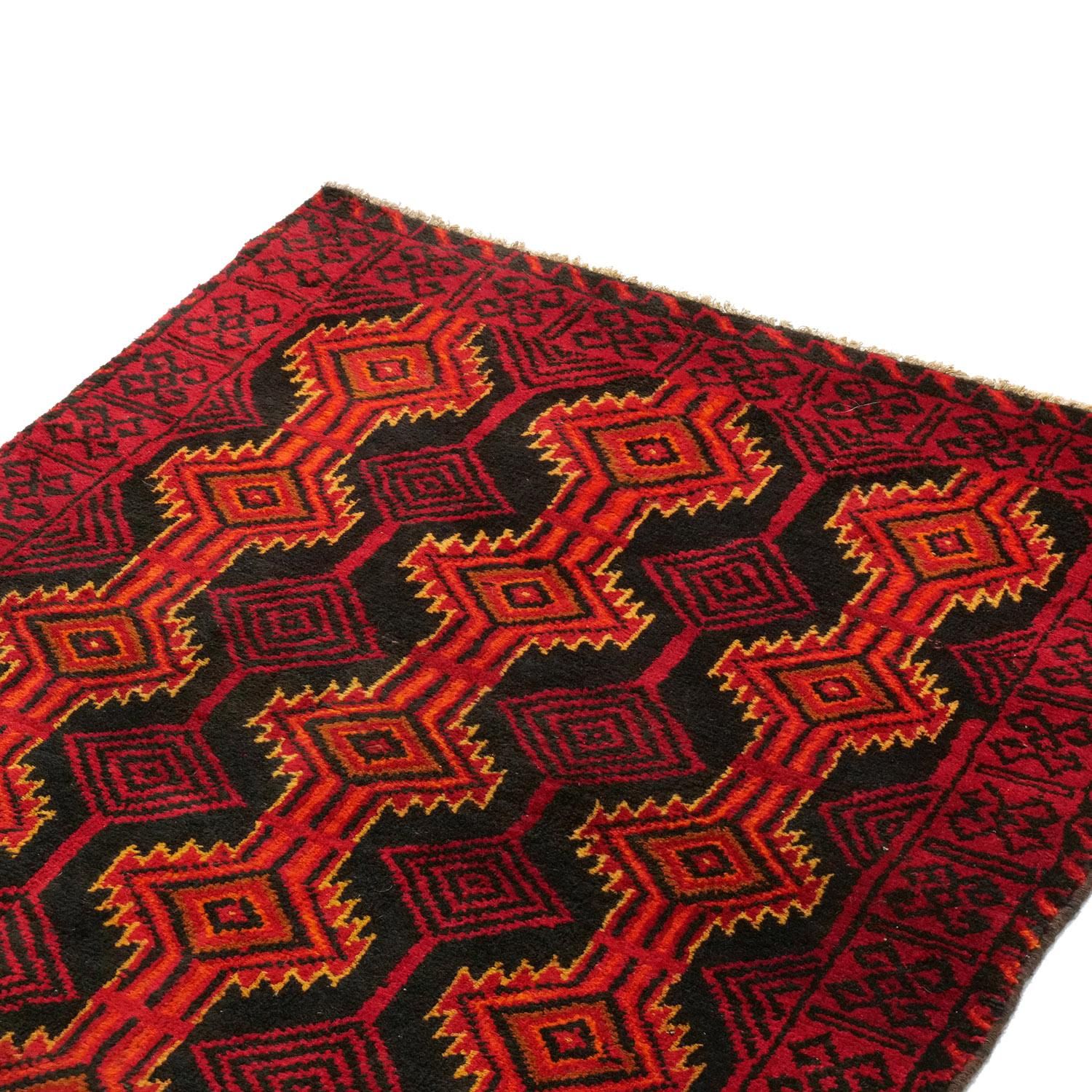 バルーチ　ヴィンテージラグ　1970s代 バルーチ絨毯 1970年代 | 手織りセミアンティーク