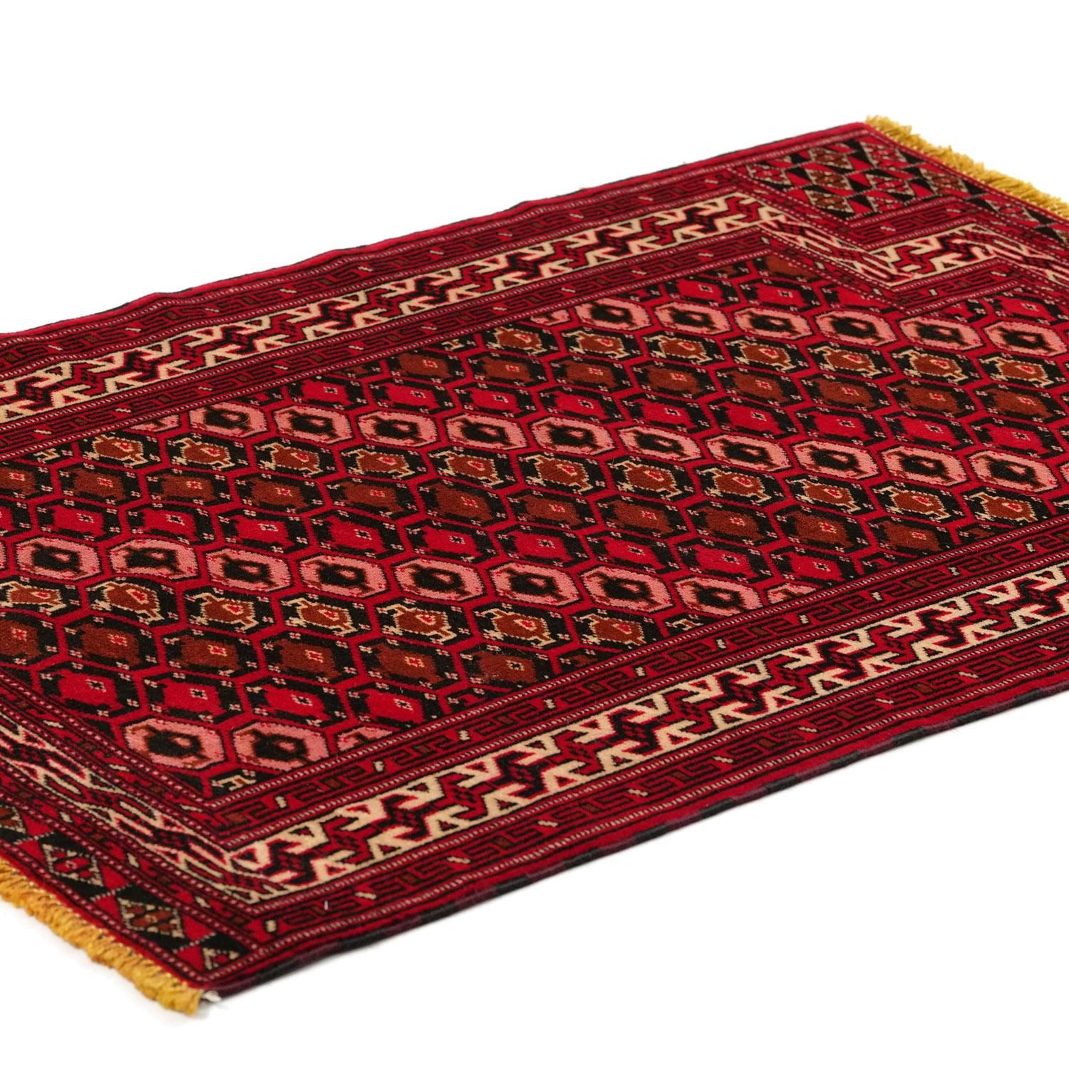 トルクメン絨毯 | 1970年代セミアンティーク - vintagecarpet