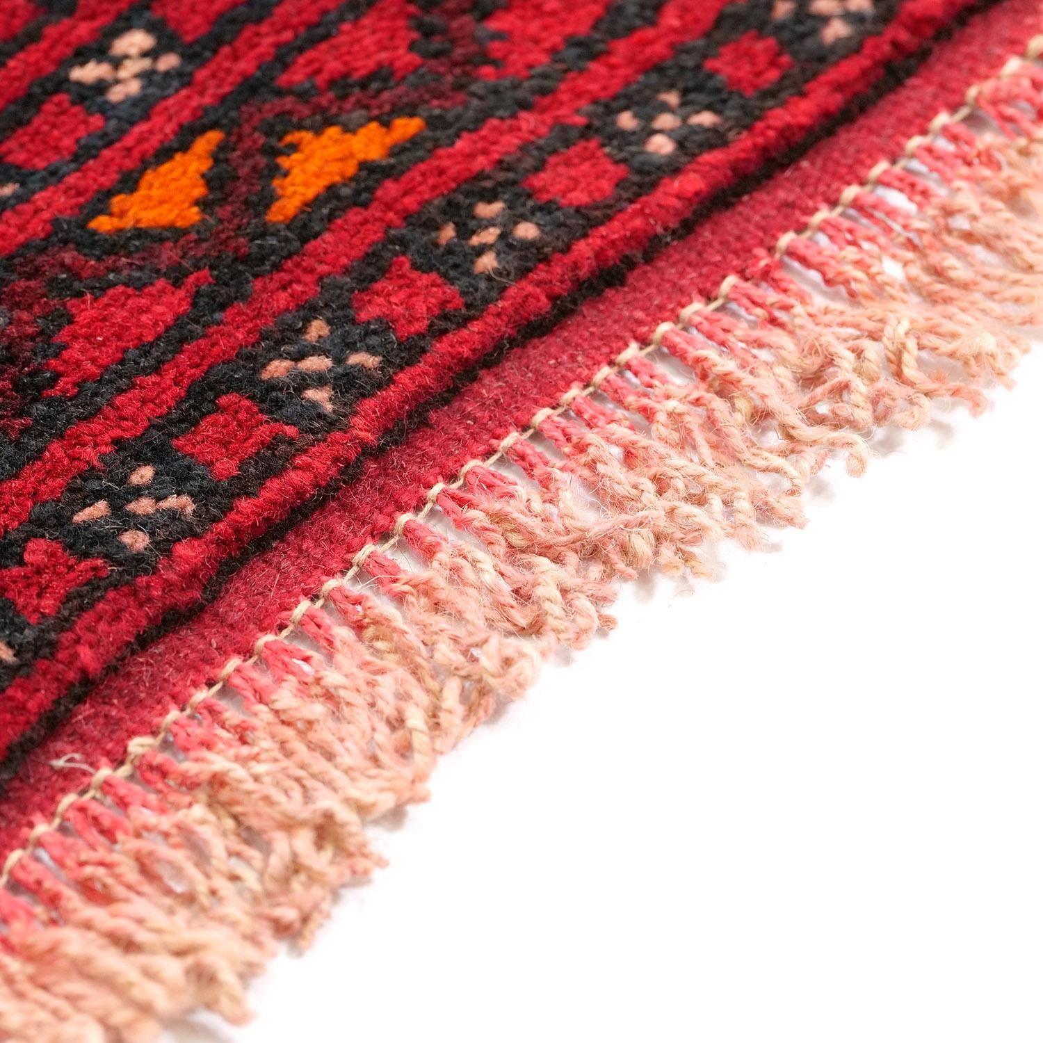 ヴィンテージラグ　ペルシャ絨毯　ザンジャン　手織り絨毯　ウール　コットン シールヴァン 50年代 ラグ | 手織り - vintagecarpet