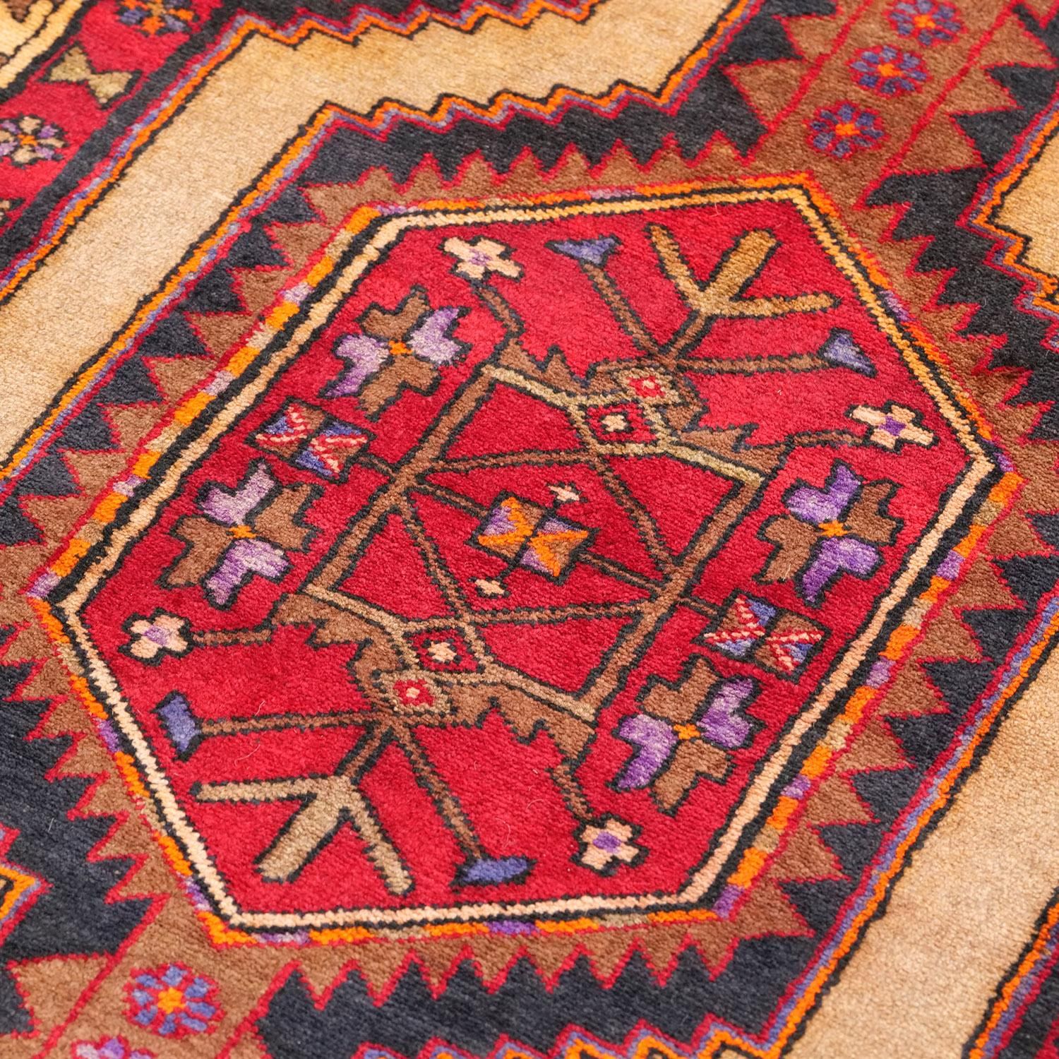 ハマダンラグ 1950年代 | セミアンティーク - vintagecarpet