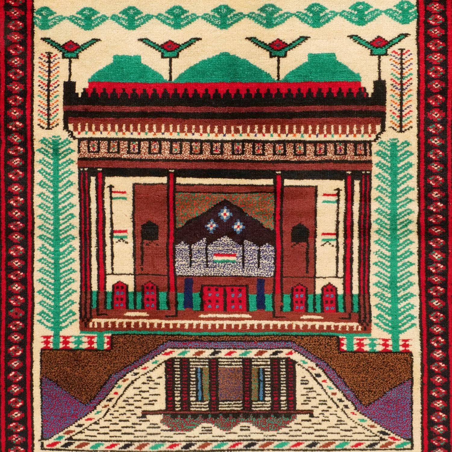 トルクメン 1960年代 | 手織りラグ - vintagecarpet