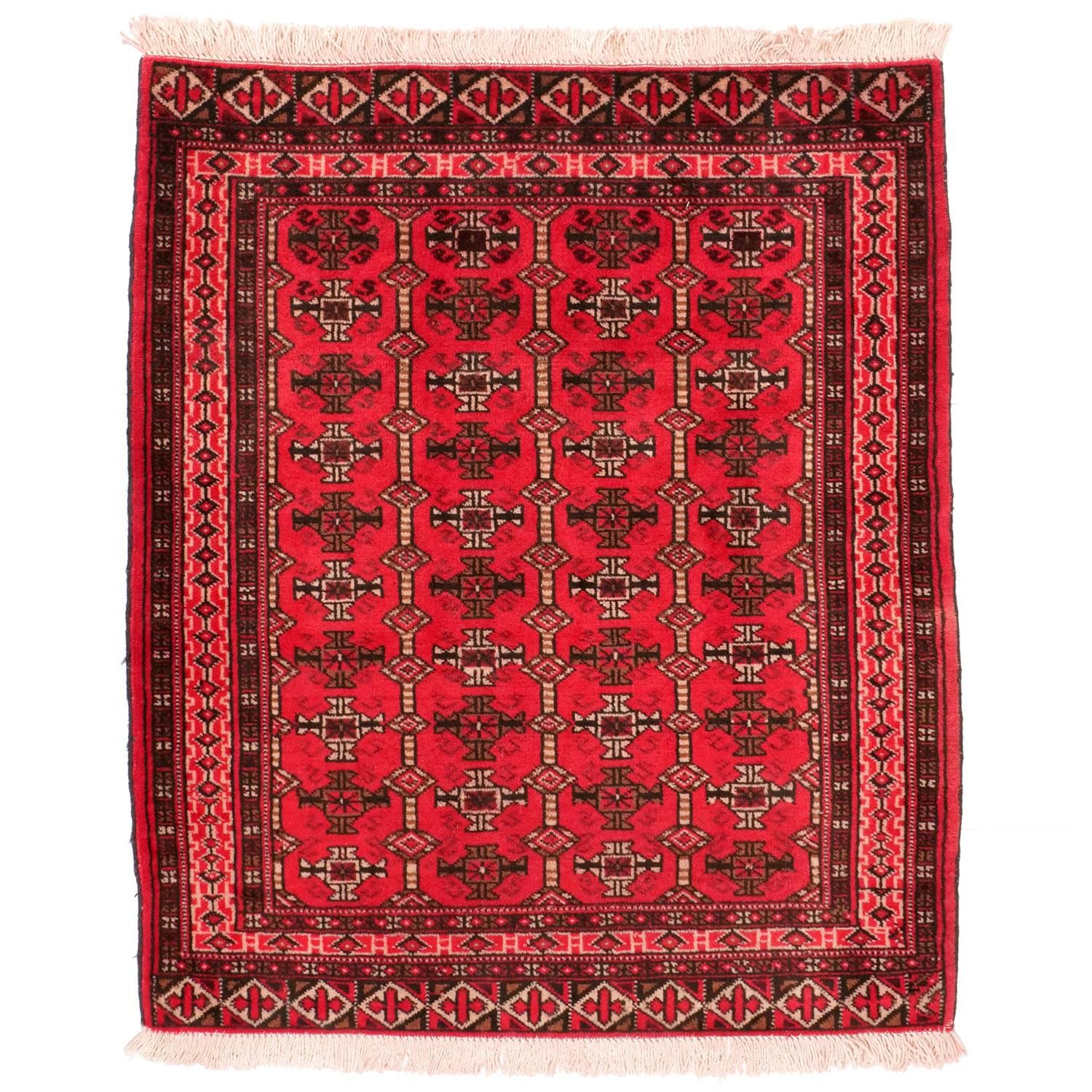 トルクメン ラグ 1960年代 | セミアンティーク - vintagecarpet