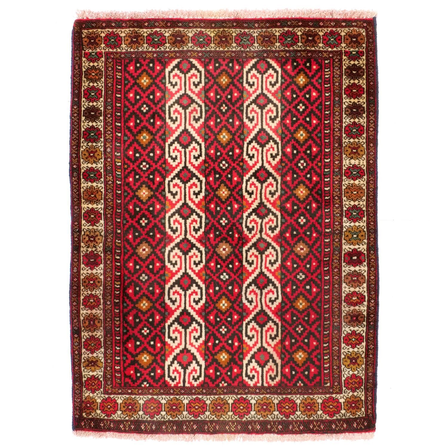 トルクメンラグ | 1980年代 - vintagecarpet-アンティーク