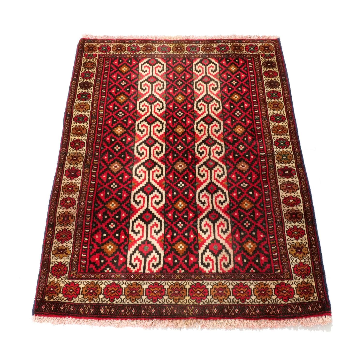 トルクメンラグ | 1980年代 - vintagecarpet-アンティーク