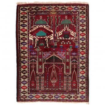 ビンテージラグ　ヴィンテージラグ　イラン　パキスタン トライバルラグ [シラーズ] イラン産 / 1980年代 / OR664 | ボー