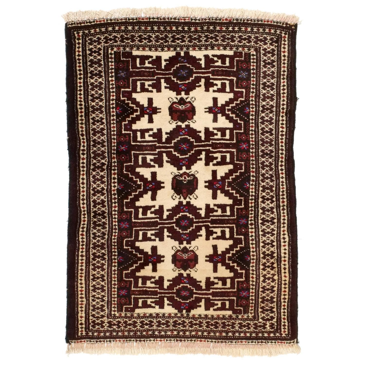 トルクメン ラグ 1960年代 | セミアンティーク - vintagecarpet