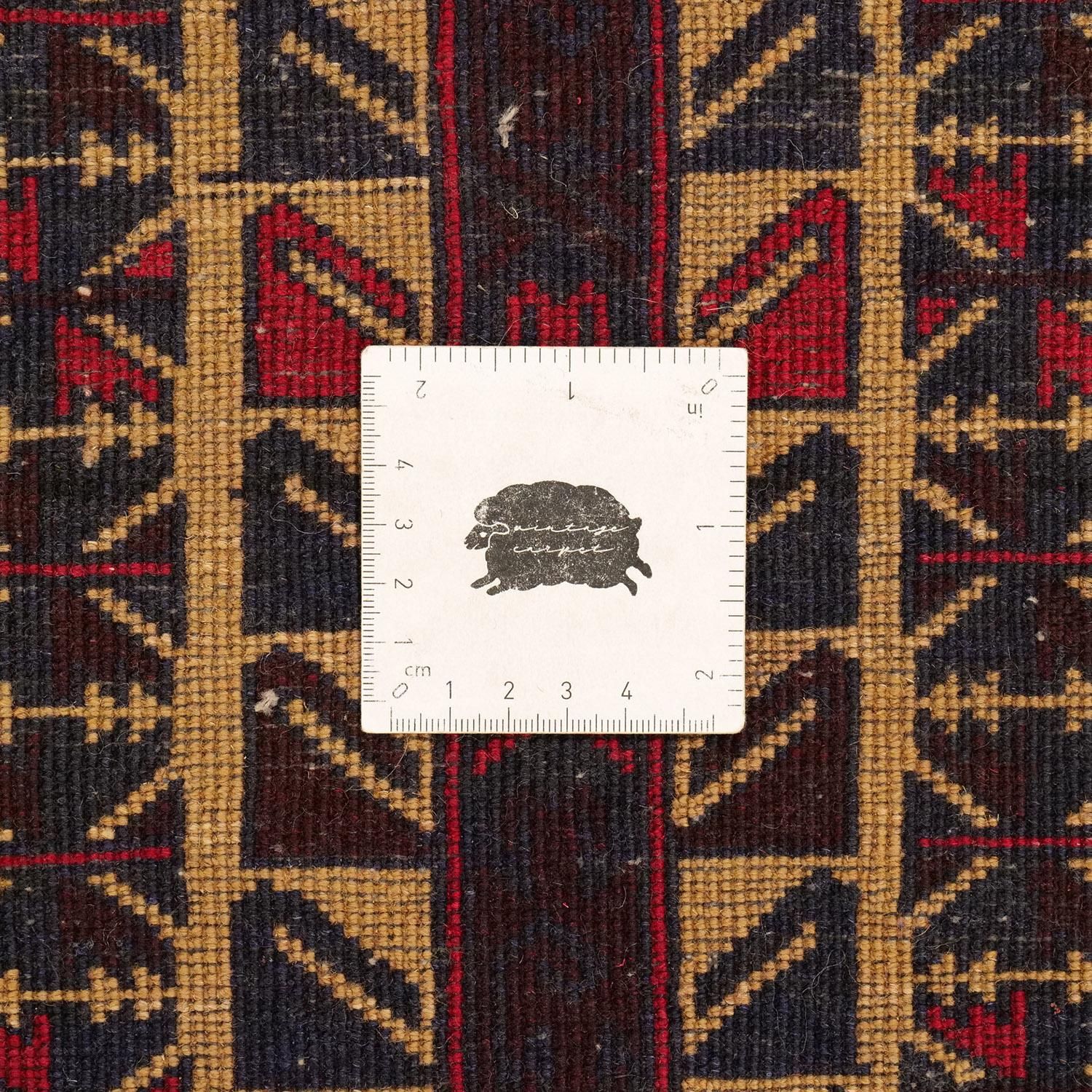 絨毯　ペルシャ　アフガニスタン　ビンテージ　アンティーク アフガニスタンラグ | 1950年代 - vintagecarpet-アンティークペルシャ