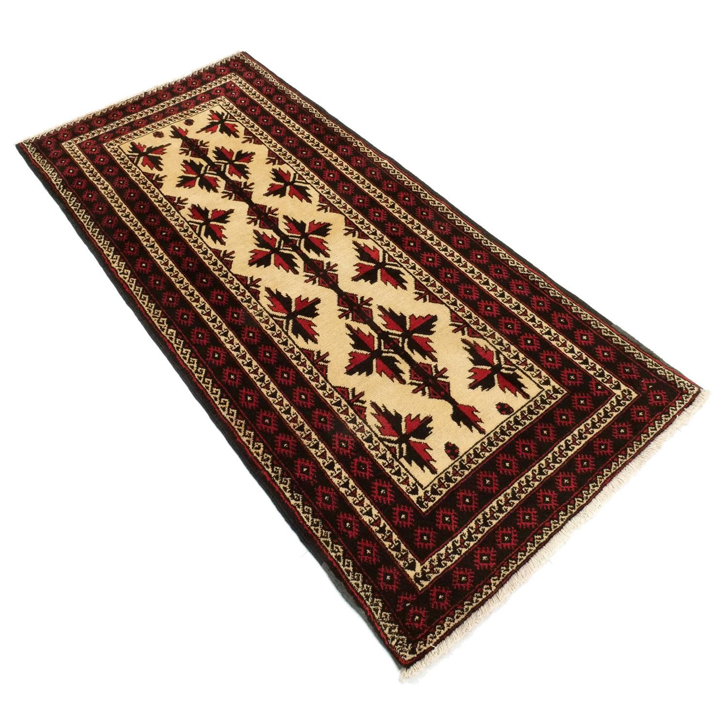 バルーチラグ|1960年代手織り - vintagecarpet-アンティークペルシャ