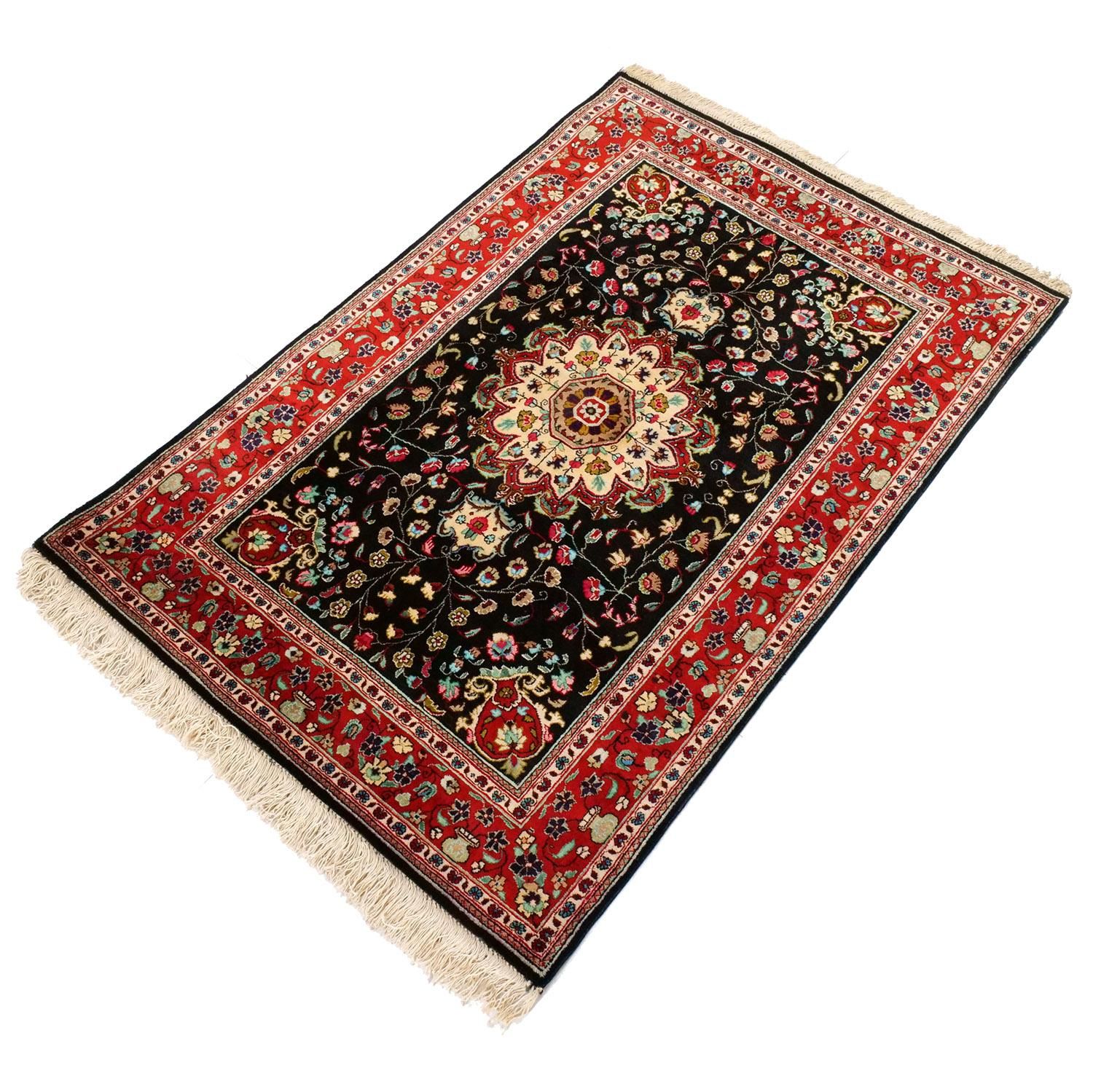 クム ヴィンテージシルクラグ | 1990年代 1195×805 - vintagecarpet