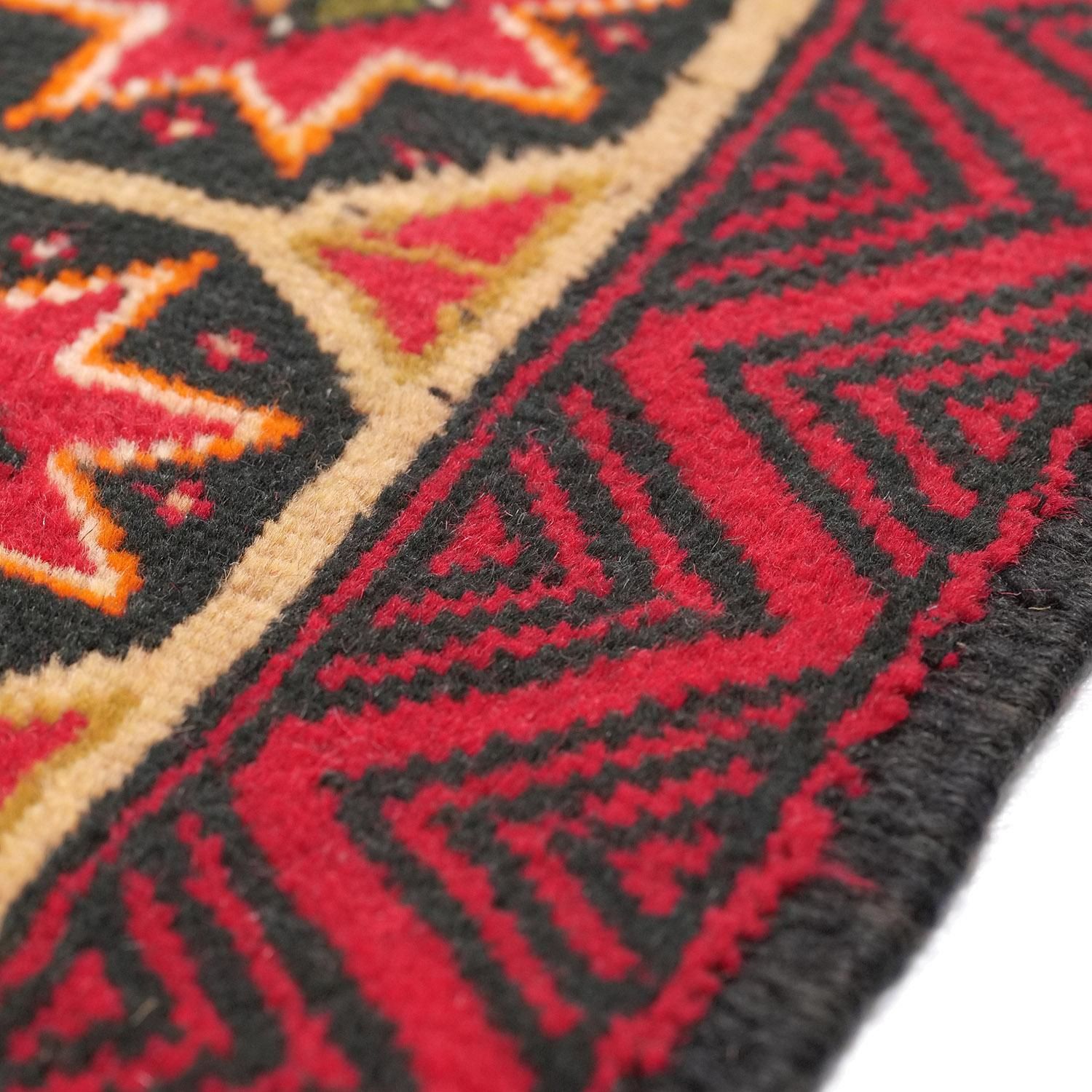 バルーチラグ 1970年代 | 手織りウール - vintagecarpet-アンティーク