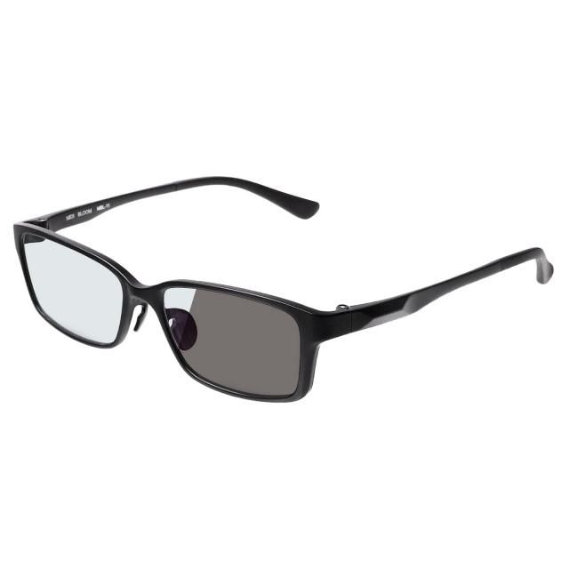 12/Ѥ MIDI BLOOM 󥰥饹 ȥ UV400 Ĵ ե졼ࡧޥåȥ֥å󥺡Ĵ졼MBL-11-SG-C1-PHOTO-GRAY