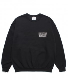 WACKO MARIA / ʿ¥ץ / CREW NECK SWEAT SHIRT ( TYPE-6 ) Black