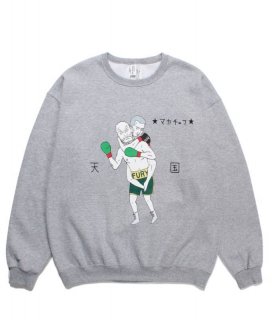 WACKO MARIA / ʿ¥ץ / CREW NECK SWEAT SHIRT ( TYPE-4 ) Gray