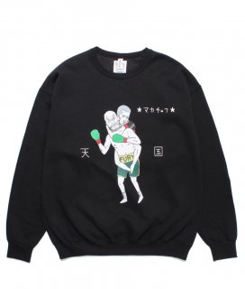 WACKO MARIA / ʿ¥ץ / CREW NECK SWEAT SHIRT ( TYPE-4 ) Black