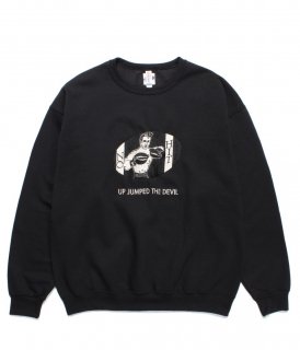 WACKO MARIA / ʿ¥ץ / CREW NECK SWEAT SHIRT ( TYPE-4 ) Black