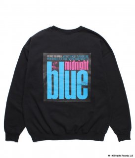 WACKO MARIA BLUE NOTE /  CREW NECK SWEAT SHIRT ( TYPE-4 )