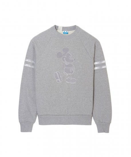 N.Hoolywood / Mickey Mouse SWEATSHIRT / Top Gray