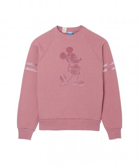 N.Hoolywood / Mickey Mouse SWEATSHIRT / Pink