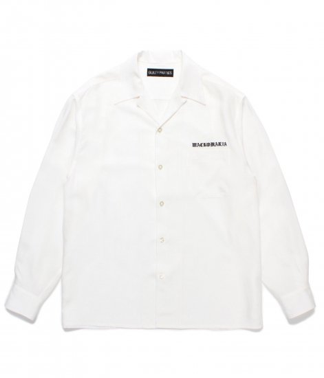 WACKO MARIA 50'S SHIRT L/S ( TYPE-2 ) White