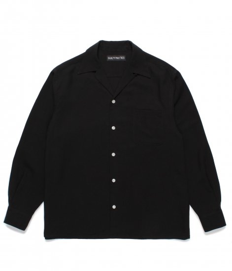 WACKO MARIA 50'S SHIRT L/S ( TYPE-2 ) Black