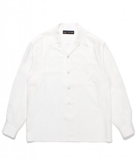 WACKO MARIA 50'S SHIRT L/S ( TYPE-2 ) White