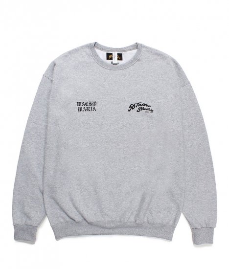 WACKO MARIA / 56 TATTOO STUDIO / SWEAT SHIRT / Gray