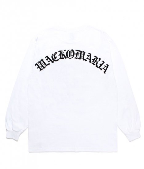 WACKO MARIA / LONG SLEAVE T-SHIRT / White