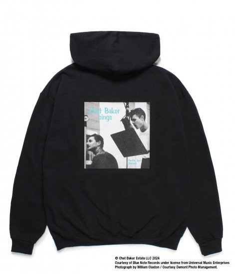 WACKO MARIA CHET BAKER / PULLOVER HOODED SWEAT SHIRT ( TYPE-1 )