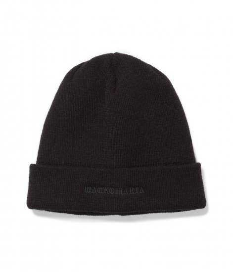 WACKO MARIA  KNIT WATCH CAP ( TYPE-2 ) Black