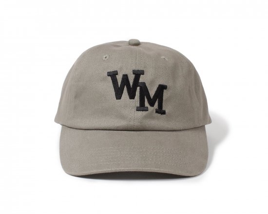 WACKO MARIA  6 PANEL CAP ( TYPE-2 ) Gray