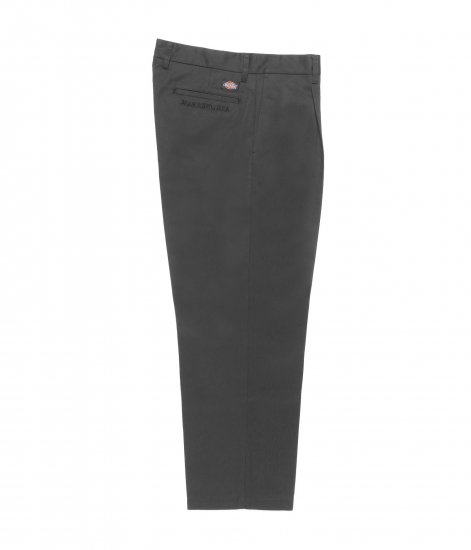 WACKO MARIA DICKIES / PLEATED TROUSERS / Charcoal