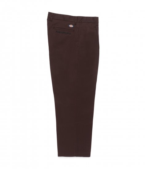 WACKO MARIA DICKIES / PLEATED TROUSERS / Brown