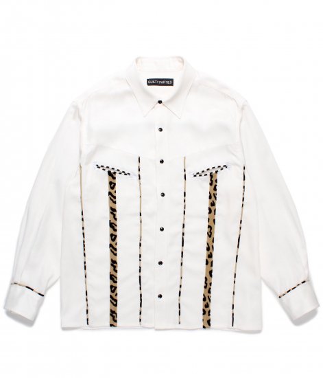 WACKO MARIA WESTERN SHIRT / White