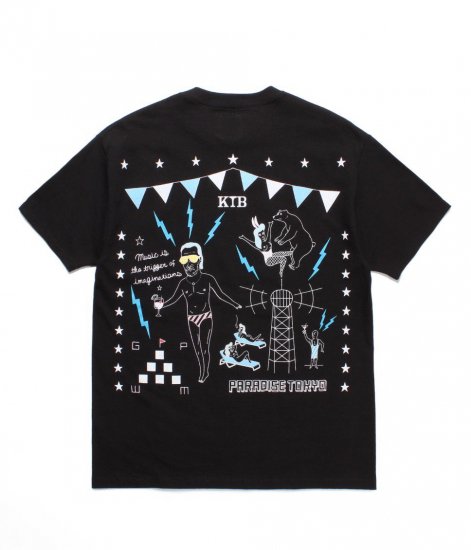 WACKO MARIA / 世界平和プロジェクト CREW NECK T-SHIRT (Type-6)