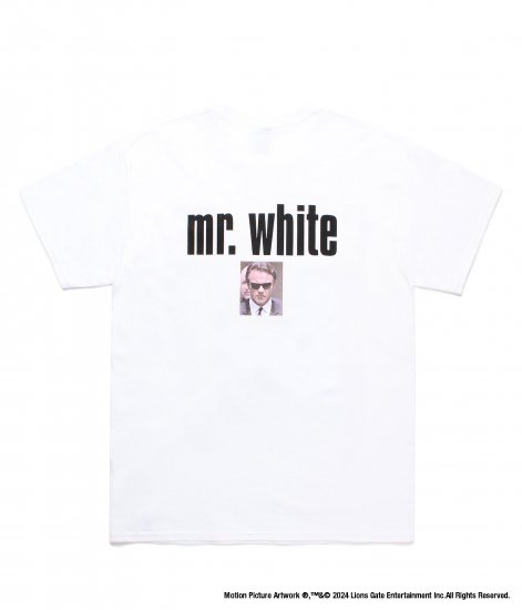 WACKO MARIA / RESERVOIR DOGS /  CREW NECK POCKET T-SHIRT ( TYPE-1 ) White