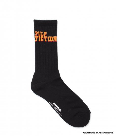 WACKO MARIA / PULP FICTION / SKATER SOCKS Black