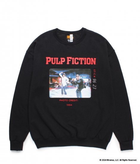 WACKO MARIA / PULP FICTION / CREW NECK SWEAT SHIRT ( Type-4 )